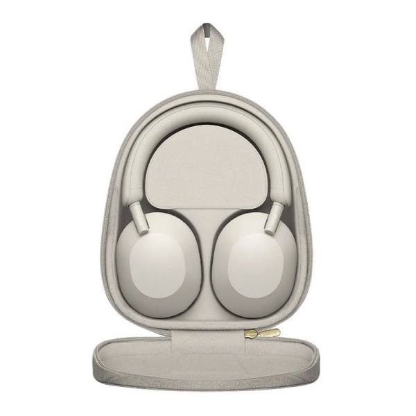Беспроводные наушники Sony (WH-1000XM5) Platinum Silver, белый