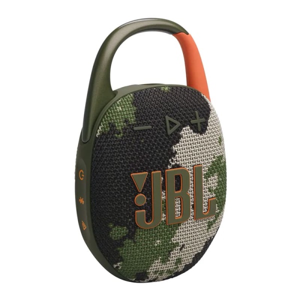 Портативная колонка JBL Clip 5 Squad, камуфляж