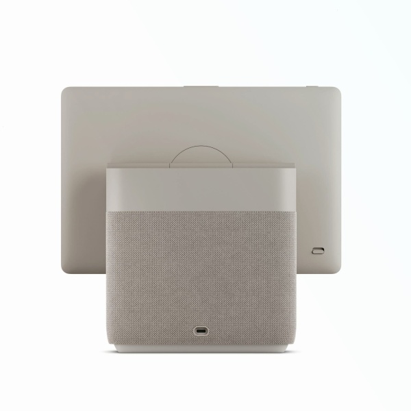 Умная колонка Яндекс Станция Дуо Макс с Алисой, с Zigbee, бежевый, 60Вт