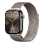 Купить apple watch series 10, 42 мм корпус из титана цвета «natural», ремешок milanese loop цвета «natural» с доставкой