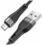 Купить кабель microusb borofone bx46 2.4a 1m силикон с доставкой