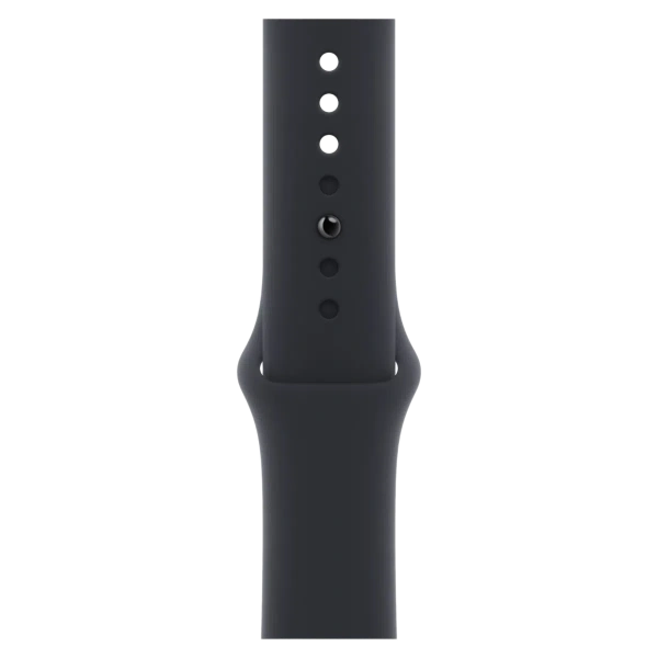 Купить apple watch series 9 45 мм корпус из алюминия цвета темная ночь спортивный ремешок цвета темная ночь с доставкой