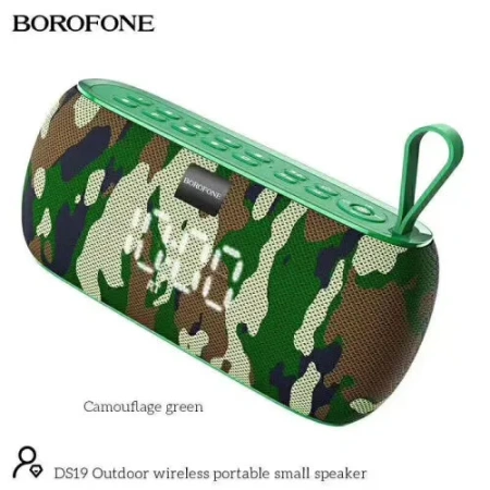 Купить беспроводная колонка borofone ds19 + часы + будильник с доставкой