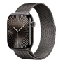 Купить apple watch series 10, 46 мм корпус из титана цвета «slate», ремешок milanese loop цвета «slate» с доставкой