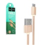 Купить кабель microusb hoco x2 2.4a 1m ткань с доставкой