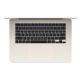 Купить apple macbook air 15" (m4 10c cpu, 10c gpu, 2025) 16/512gb ssd (mw1k3) starlight, «сияющая звезда»" с доставкой