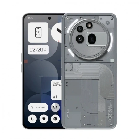 Nothing Phone (3a) Pro 12/256Gb Grey, серый