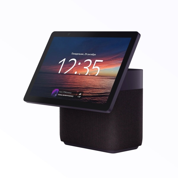 Умная колонка Яндекс Станция Дуо Макс с Алисой, с Zigbee, красный, 60Вт