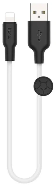 Купить кабель microusb hoco x21 plus 2.4a 0.25m силикон с доставкой