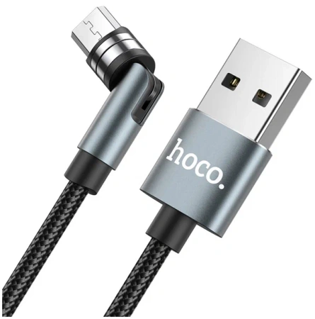 Купить кабель lightning hoco u94 2.4a 1.2m магнитный ткань с доставкой