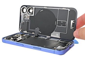 Замена заднего стекла на iPhone 16 в Самаре