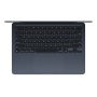 Купить apple macbook air 13&quot (m4 10c cpu, 10c gpu, 2025) 16/512gb ssd (mw133) midnight, «тёмная ночь» с доставкой