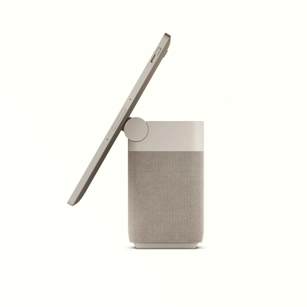 Умная колонка Яндекс Станция Дуо Макс с Алисой, с Zigbee, бежевый, 60Вт