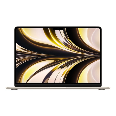 Купить apple macbook air 13" (m2, 2022) 8 гб, 256 гб ssd, «сияющая звезда» (mly13) с доставкой