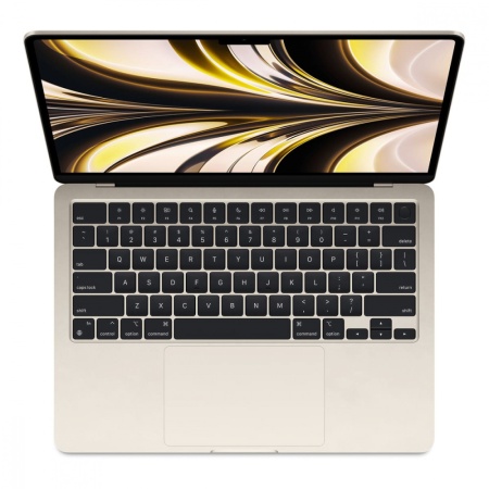 Купить apple macbook air 13" (m2, 2022) 8 гб, 256 гб ssd, «сияющая звезда» (mly13) с доставкой