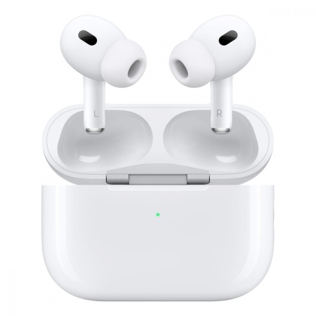 Купить беспроводные наушники apple airpods pro 2 с беспроводным зарядным футляром magsafe white белый с доставкой