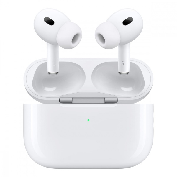 Купить беспроводные наушники apple airpods pro 2 с беспроводным зарядным футляром magsafe white белый с доставкой по России