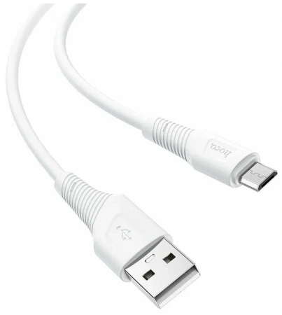Купить кабель microusb hoco x58 2.4a 1m силикон с доставкой