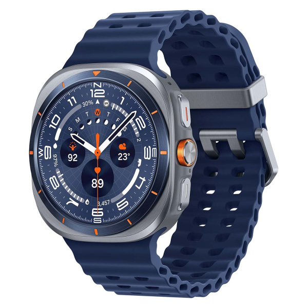 Купить часы samsung galaxy watch ultra 47 мм titanium blue, синий титан (2025) в Самаре