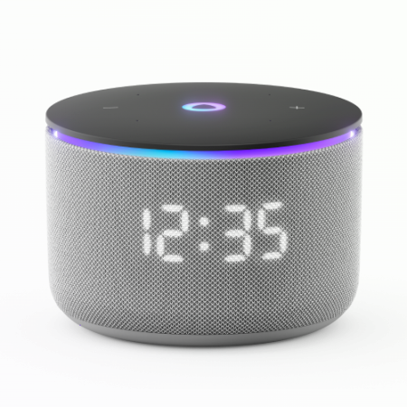 Умная колонка Яндекс Станция Мини 3 Про с Алисой, Zigbee, серый, 18 Вт