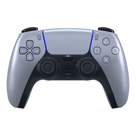 Купить геймпад sony dualsense для sony playstation 5 sterling silver, серебристый с доставкой