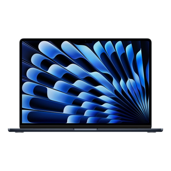 Купить apple macbook air 15" (m3, 8c cpu, 10c gpu, 2024) 8gb, 256gb ssd (mryu3) «тёмная ночь» с доставкой по России 