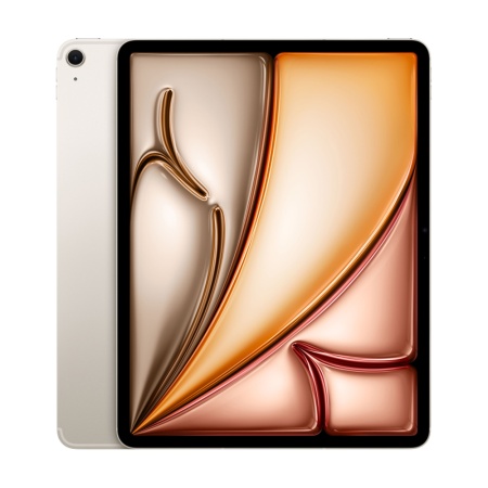 Apple iPad Air 13" (M3, 2025) Wi-Fi + Cellular 128Gb Starlight, «сияющая звезда»