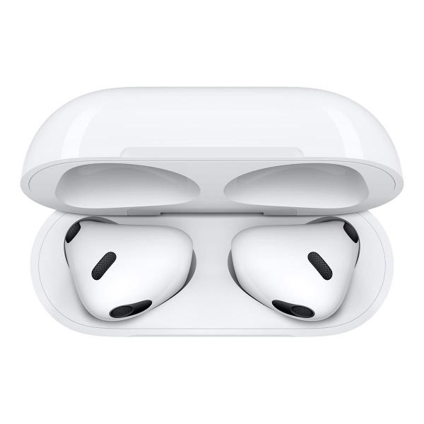 Купить беспроводные наушники apple airpods 3 с зарядным футляром white белый с доставкой
