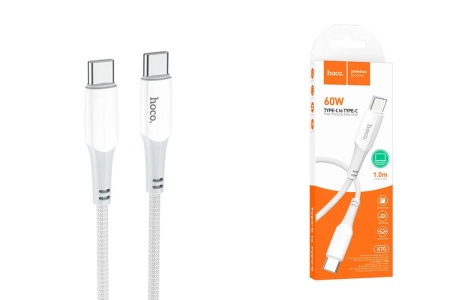 Купить кабель type-c type-c hoco x70 60w 1m ткань с доставкой