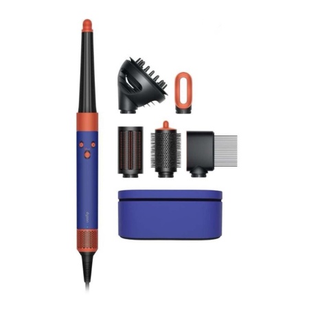 Стайлер Dyson AirWrap Complete Long HS08 (Global) Curly+Coily, Vinca Blue/Topaz, синий/оранжевый