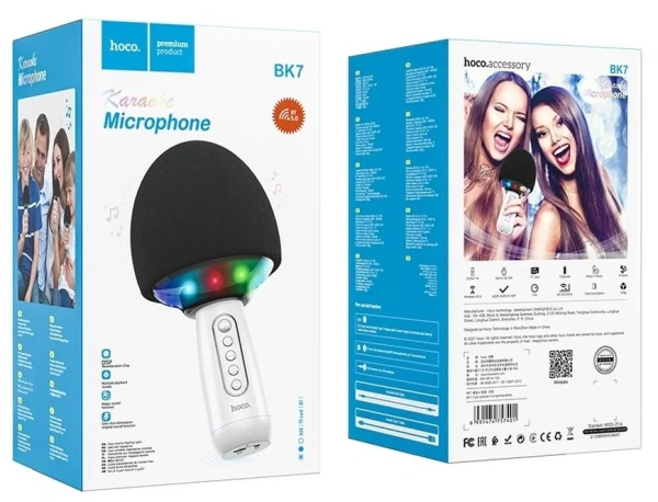 Купить микрофон беспроводной hoco bk7 с доставкой по России