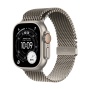 Купить apple watch ultra 3 (2025), 49 мм корпус из титана цвета «natural», ремешок titanium milanese loop размера s цвета «natural» с доставкой