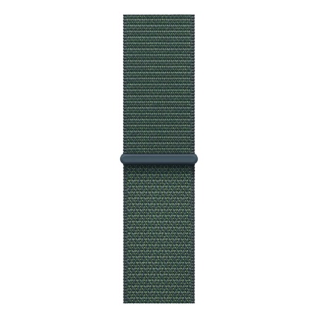 Купить apple watch se (2024), 40 мм корпус из алюминия цвета «midnight», ремешок sport loop цвета «lake green» с доставкой