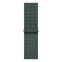 Купить apple watch se (2024), 40 мм корпус из алюминия цвета «midnight», ремешок sport loop цвета «lake green» с доставкой