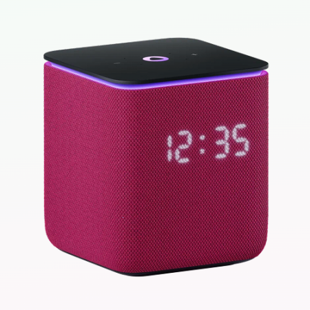 Умная колонка Яндекс Станция Миди с Алисой, с Zigbee, малиновый, 24Вт