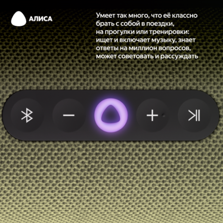 Купить умная портативная колонка яндекс станция стрит с алисой, зелёный, 30вт в Самаре