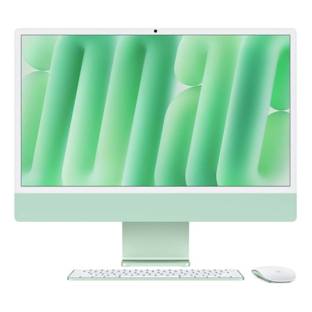 Купить apple imac 24" (m4 10c cpu, 10c gpu, 2024) retina 4,5k, 16 гб, 512 гб ssd (mwv03) зеленый с доставкой