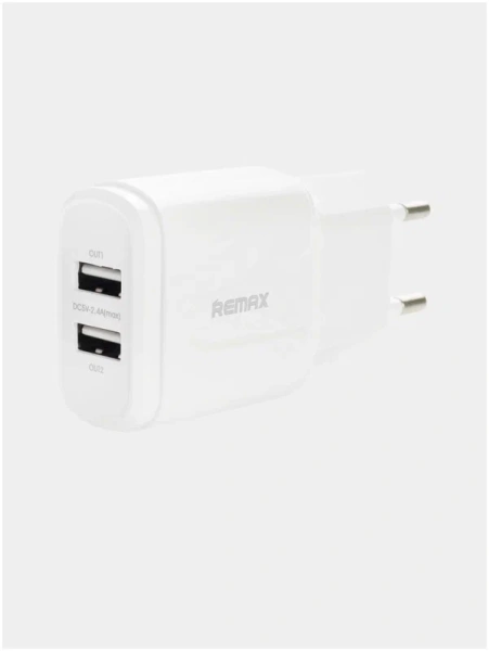 Купить комплект сзу remax rp-u22 12w 2 разъема + кабель microusb с доставкой