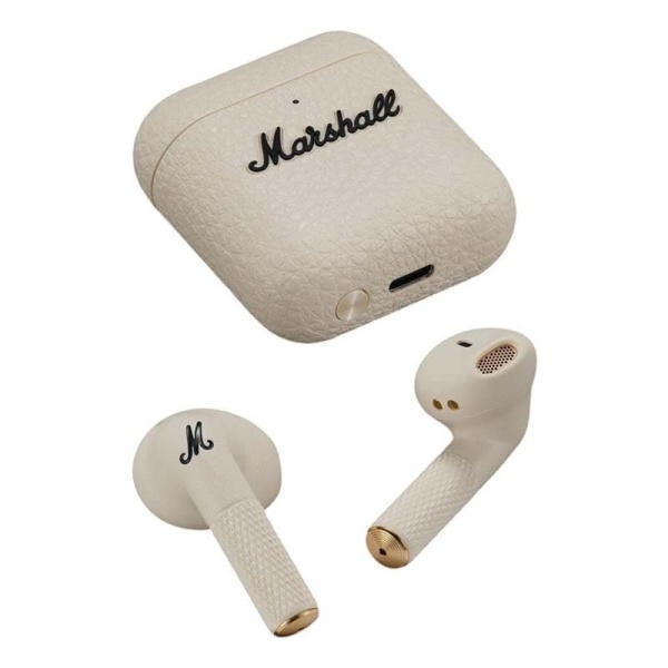 Беспроводные наушники Marshall MINOR 4 Cream, кремовый