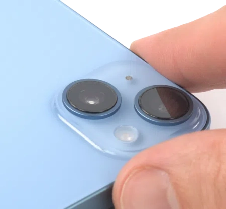 Замена глазка камеры для iPhone 14