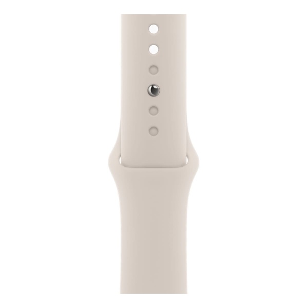 Купить apple watch se (2023), 40 мм корпус из алюминия цвета «starlight», спортивный ремешок «starlight» с доставкой