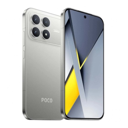 Xiaomi POCO F8 Pro 12/256Gb Titanium Silver, серебряный титан