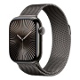 Купить apple watch series 10, 42 мм корпус из титана цвета «slate», ремешок milanese loop цвета «slate» с доставкой
