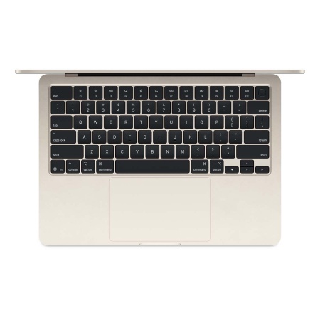 Купить apple macbook air 13&quot (m4 10c cpu, 8c gpu, 2025) 16/256gb ssd (mw0y3) starlight, «сияющая звезда» с доставкой
