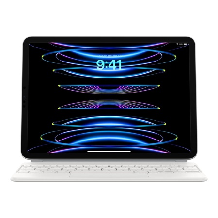 Чехол-клавиатура для iPad Pro | Air 11" (4‑st gen | 5‑st gen) Apple Magic Keyboard (MJQJ3) White, белый