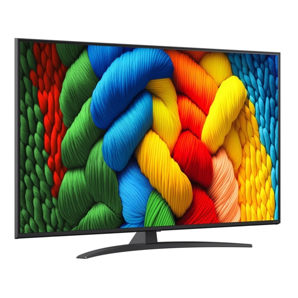 Телевизор LG 55" 4K UHD, 60 Гц NanoCell (55NANO81A6A.ARUG) Black, чёрный